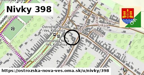 Nivky 398, Ostrožská Nová Ves