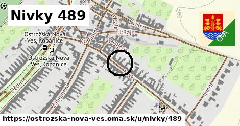 Nivky 489, Ostrožská Nová Ves