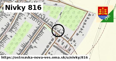 Nivky 816, Ostrožská Nová Ves