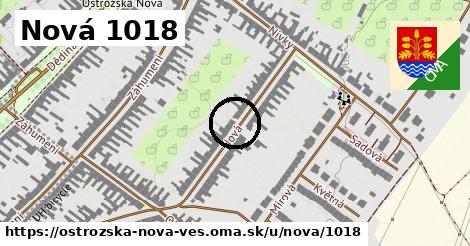 Nová 1018, Ostrožská Nová Ves