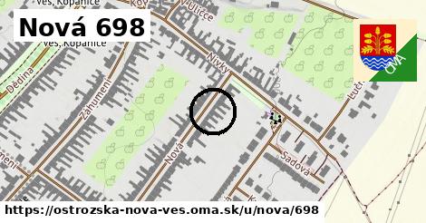 Nová 698, Ostrožská Nová Ves