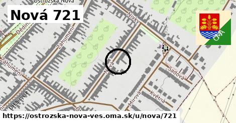 Nová 721, Ostrožská Nová Ves