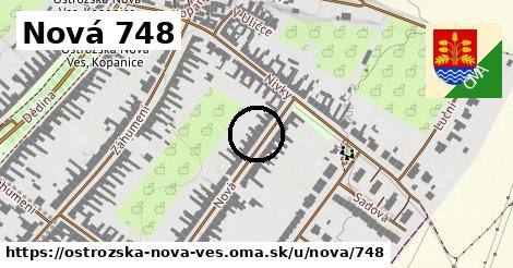 Nová 748, Ostrožská Nová Ves