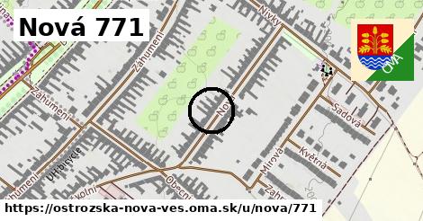 Nová 771, Ostrožská Nová Ves