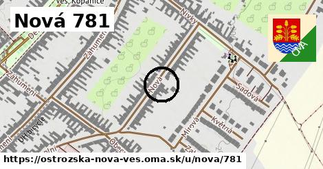 Nová 781, Ostrožská Nová Ves