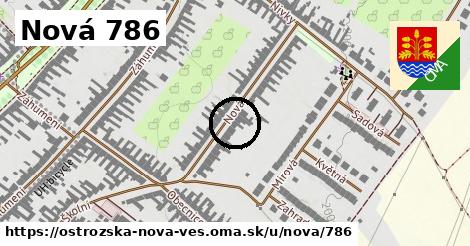 Nová 786, Ostrožská Nová Ves