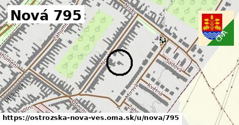 Nová 795, Ostrožská Nová Ves