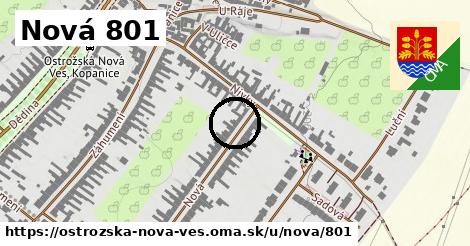 Nová 801, Ostrožská Nová Ves