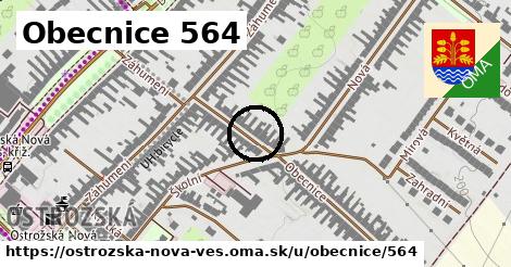 Obecnice 564, Ostrožská Nová Ves