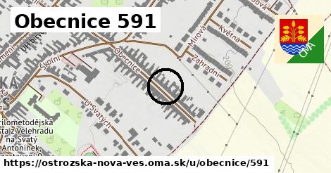 Obecnice 591, Ostrožská Nová Ves
