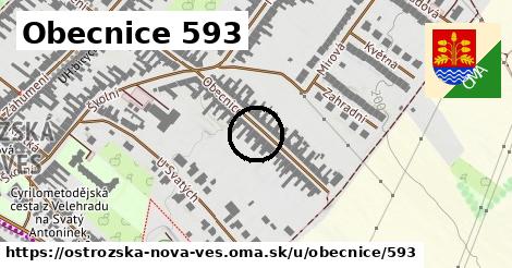 Obecnice 593, Ostrožská Nová Ves