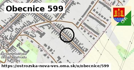 Obecnice 599, Ostrožská Nová Ves