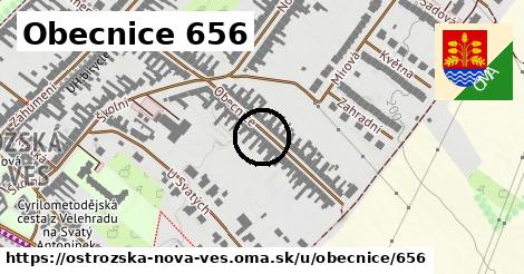 Obecnice 656, Ostrožská Nová Ves