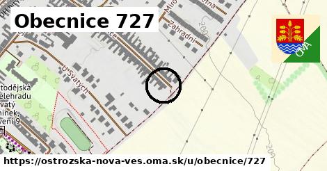 Obecnice 727, Ostrožská Nová Ves