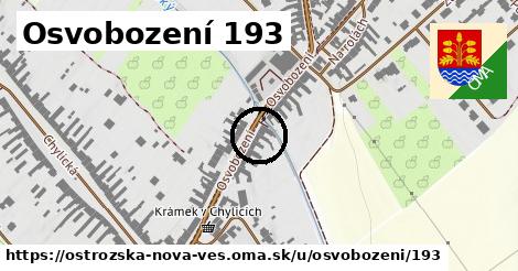 Osvobození 193, Ostrožská Nová Ves