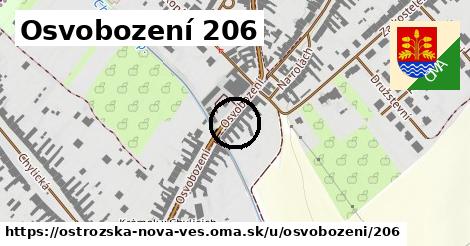 Osvobození 206, Ostrožská Nová Ves