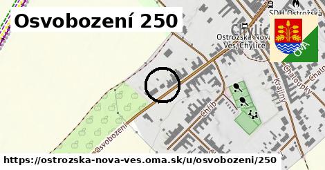 Osvobození 250, Ostrožská Nová Ves