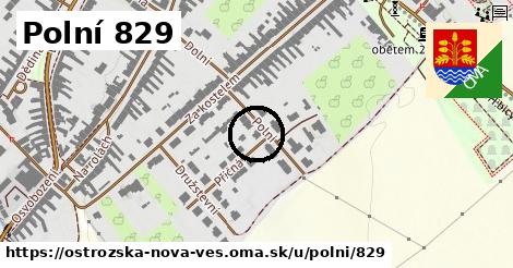 Polní 829, Ostrožská Nová Ves