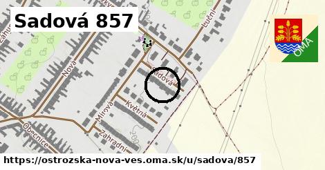 Sadová 857, Ostrožská Nová Ves