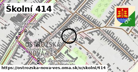 Školní 414, Ostrožská Nová Ves