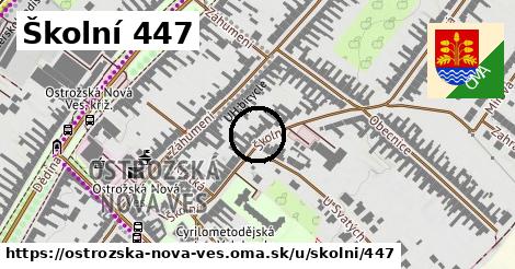 Školní 447, Ostrožská Nová Ves