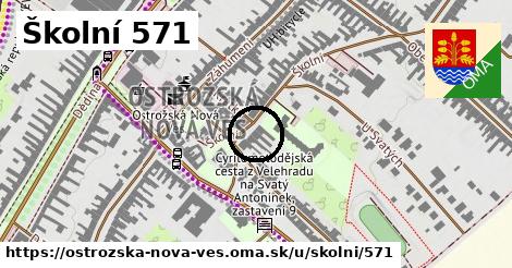 Školní 571, Ostrožská Nová Ves