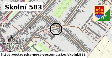 Školní 583, Ostrožská Nová Ves