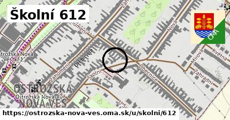 Školní 612, Ostrožská Nová Ves