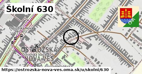 Školní 630, Ostrožská Nová Ves