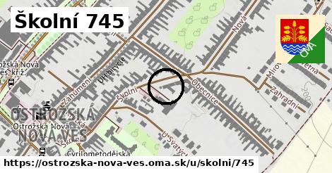 Školní 745, Ostrožská Nová Ves