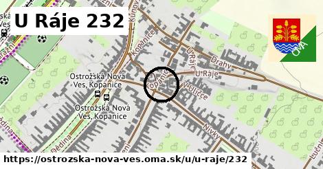 U Ráje 232, Ostrožská Nová Ves