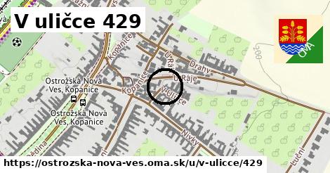 V uličce 429, Ostrožská Nová Ves