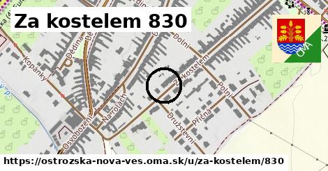 Za kostelem 830, Ostrožská Nová Ves