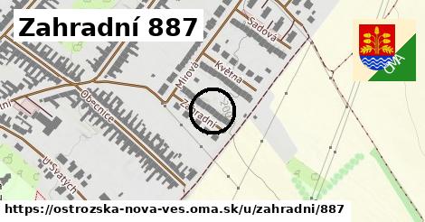 Zahradní 887, Ostrožská Nová Ves