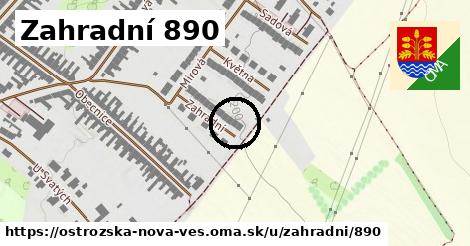 Zahradní 890, Ostrožská Nová Ves