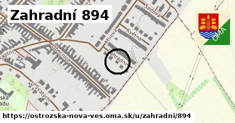 Zahradní 894, Ostrožská Nová Ves