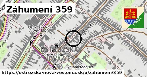 Záhumení 359, Ostrožská Nová Ves