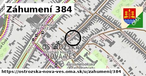 Záhumení 384, Ostrožská Nová Ves