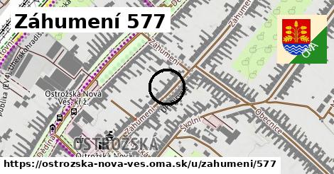 Záhumení 577, Ostrožská Nová Ves