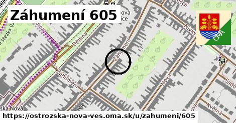 Záhumení 605, Ostrožská Nová Ves