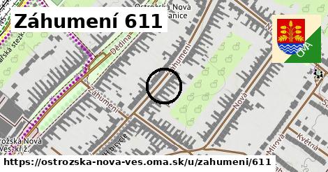 Záhumení 611, Ostrožská Nová Ves