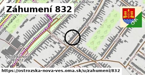 Záhumení 832, Ostrožská Nová Ves