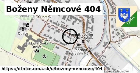 Boženy Němcové 404, Otnice