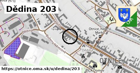 Dědina 203, Otnice