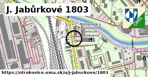 J. Jabůrkové 1803, Otrokovice
