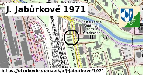 J. Jabůrkové 1971, Otrokovice