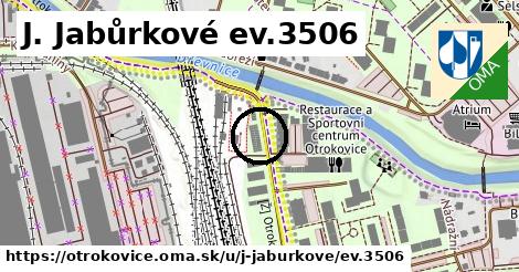 J. Jabůrkové ev.3506, Otrokovice