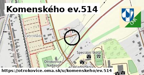 Komenského ev.514, Otrokovice