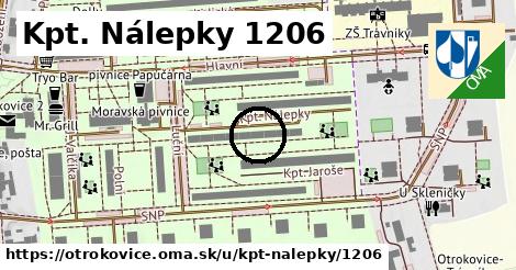 Kpt. Nálepky 1206, Otrokovice