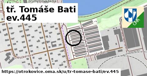 tř. Tomáše Bati ev.445, Otrokovice